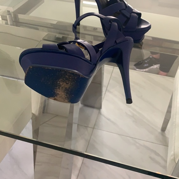 Saint Laurent Tribute Sandals - Picture 3 of 3